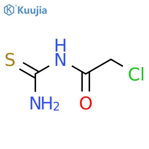Acetamide, N-(aminothioxomethyl)-2-chloro- structure