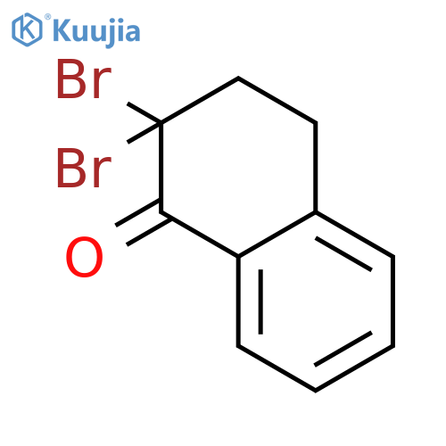 1(2H)-Naphthalenone,2,2-dibromo-3,4-dihydro- structure