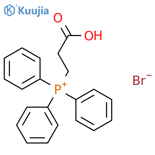 (2-Carboxyethyl)-triphenylphosphonium Bromide structure
