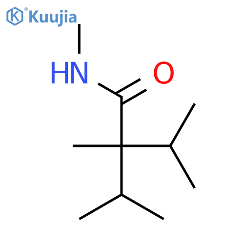 N,2,3-Trimethyl-2-propan-2-ylbutanamide structure