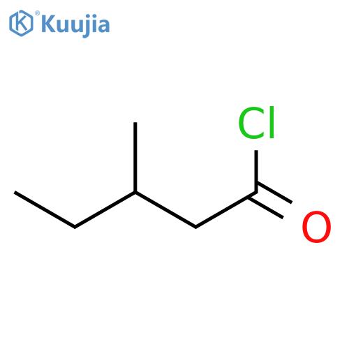 3-Methylvaleryl chloride structure