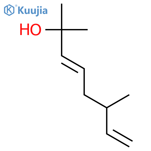 2,6-dimethyl-3,7-octadien-2-ol structure