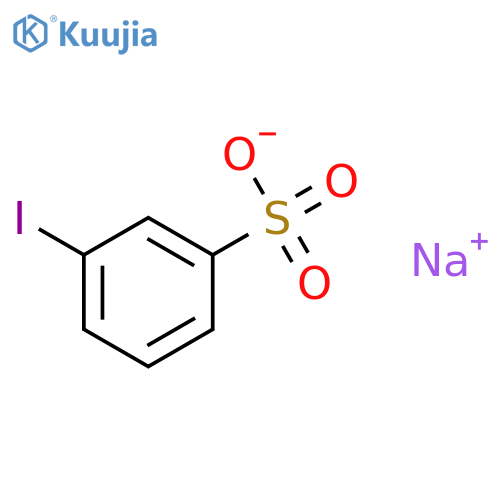 sodium 3-iodobenzenesulfonate structure