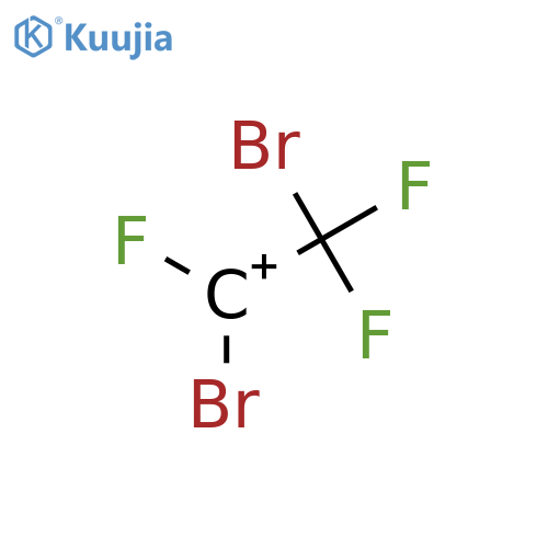 Ethylium, 1,2-dibromo-1,2,2-trifluoro- structure