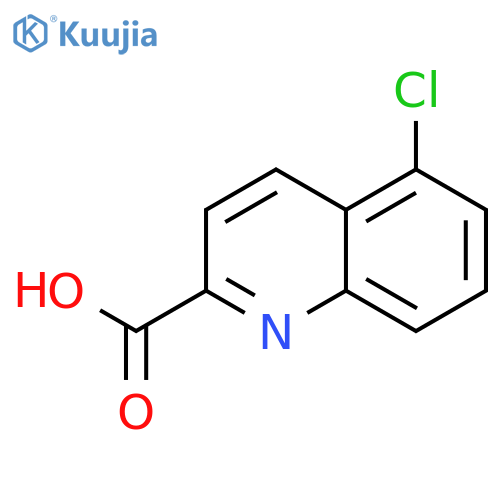 5-Chloroquinoline-2-carboxylic acid structure
