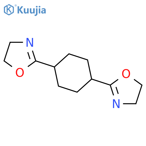 Oxazole, 2,2'-(1,4-cyclohexanediyl)bis[4,5-dihydro- structure