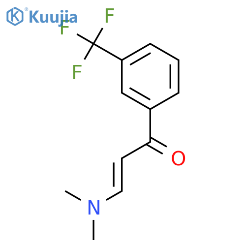 (2E)-3-(Dimethylamino)-1-3-(trifluoromethyl)phenylprop-2-en-1-one structure