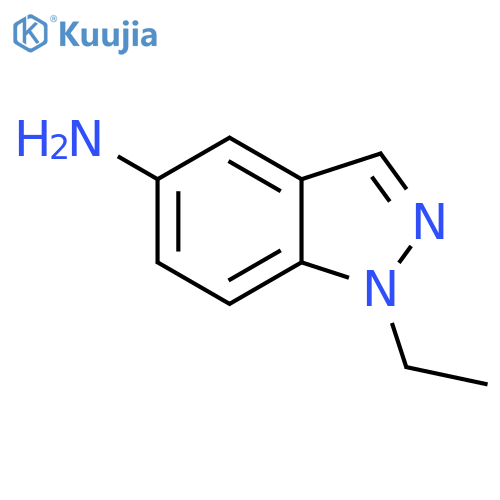 5-Amino-1-ethyl-1H-indazole structure