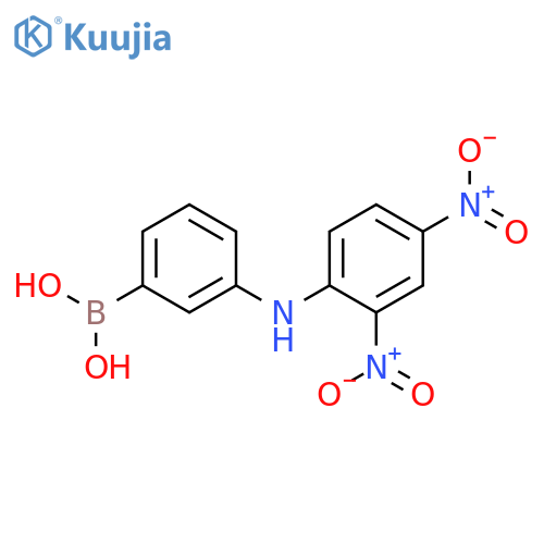 Boronic acid, [3-[(2,4-dinitrophenyl)amino]phenyl]- structure