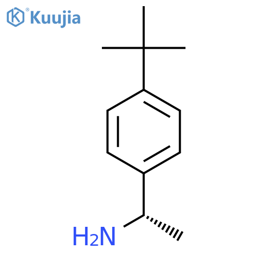 (1S)-1-(4-tert-butylphenyl)ethanamine structure