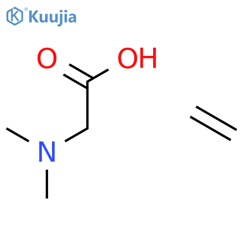 Glycine, N,N-dimethyl-, compd. with ethene (1:1) structure