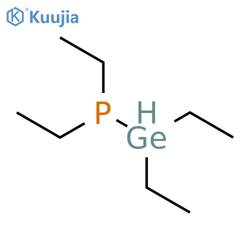 Phosphine, (diethylgermyl)diethyl- structure