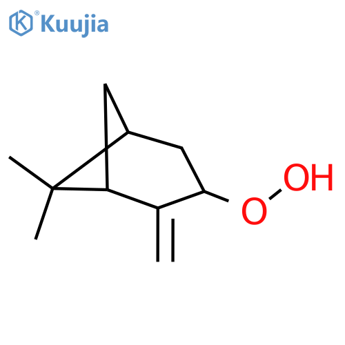 (1S,3R)-pin-2(10)-en-3-yl hydroperoxide structure