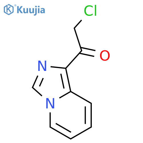 2-chloro-1-{imidazo1,5-apyridin-1-yl}ethan-1-one structure
