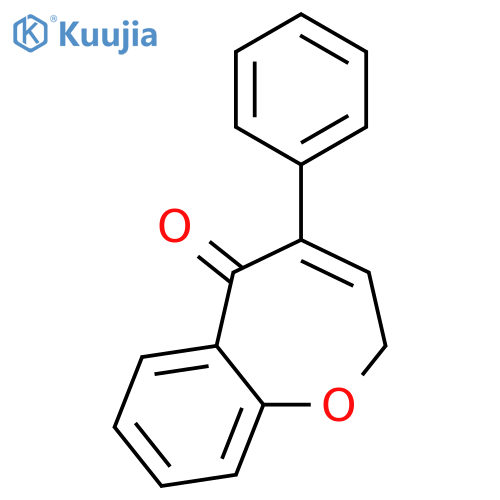 1-Benzoxepin-5(2H)-one, 4-phenyl- structure