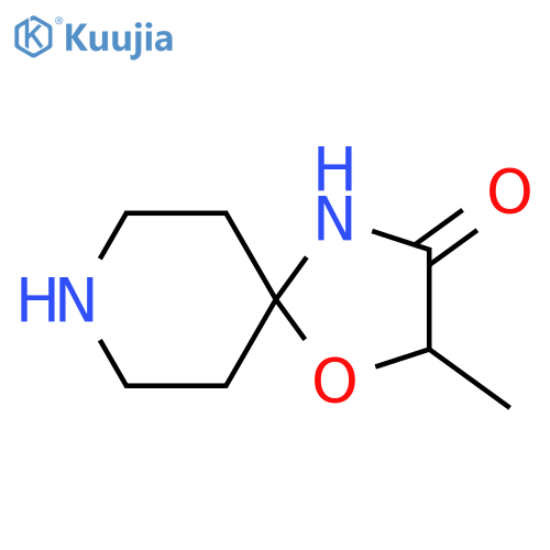 2-methyl-1-oxa-4,8-diazaspiro4.5decan-3-one structure