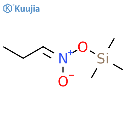 PROPANE, 1-[(TRIMETHYLSILYL)-ACI-NITRO]- structure