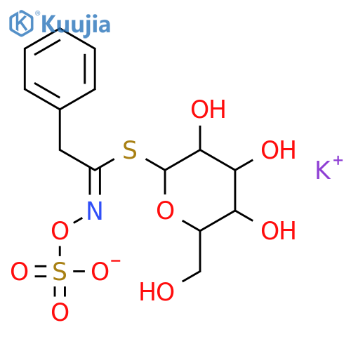 Glucotropaeolin potassium structure
