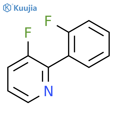 3-Fluoro-2-(2-fluorophenyl)pyridine structure