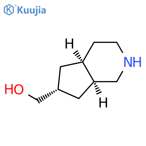 1H-Cyclopenta[c]pyridine-6-methanol,octahydro-,(4a-alpha-,6-alpha-,7a-alpha-)-(9CI) structure