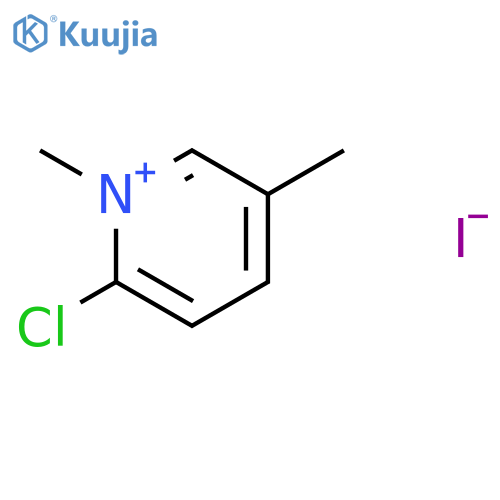 Pyridinium, 2-chloro-1,5-dimethyl-, iodide structure