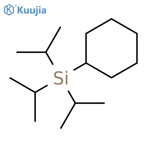 SILANE, CYCLOHEXYLTRIS(1-METHYLETHYL)- structure
