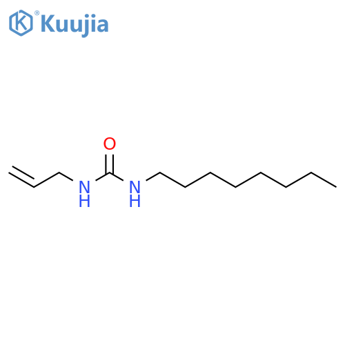 Urea, N-octyl-N'-2-propenyl- structure