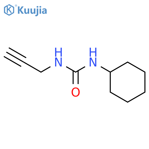 UREA, N-CYCLOHEXYL-N'-2-PROPYNYL- structure