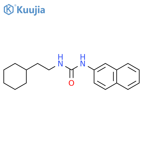 UREA, N-(2-CYCLOHEXYLETHYL)-N'-2-NAPHTHALENYL- structure