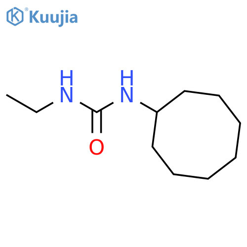 UREA, N-CYCLOOCTYL-N'-ETHYL- structure