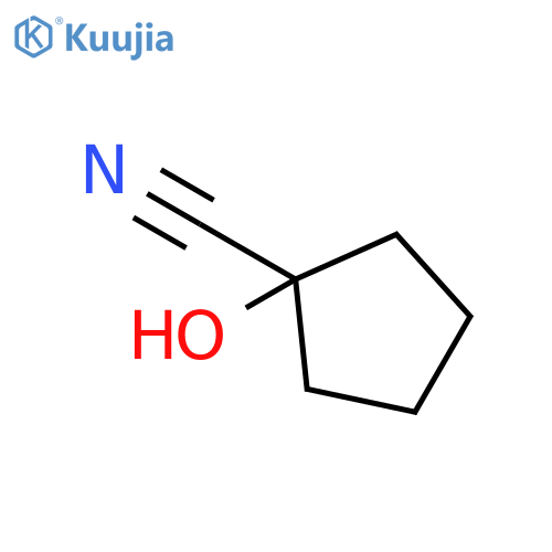1-hydroxycyclopentane-1-carbonitrile structure