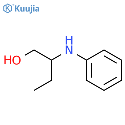 2-(phenylamino)butan-1-ol structure