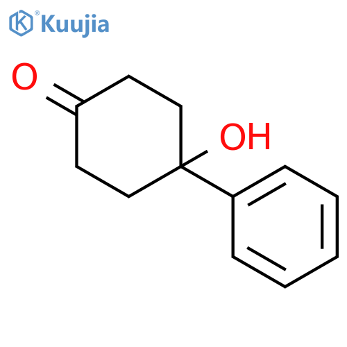 4-hydroxy-4-phenylcyclohexan-1-one structure