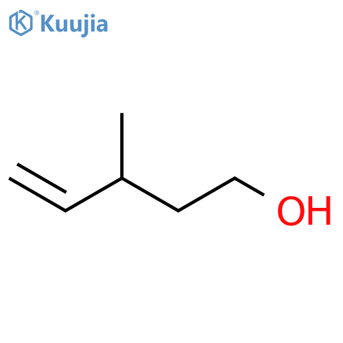 3-methylpent-4-en-1-ol structure