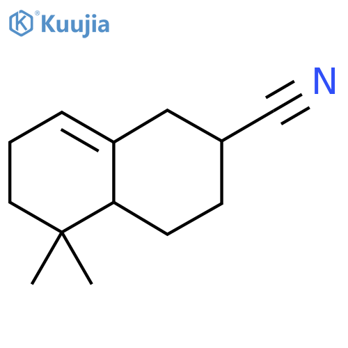 octahydro-5,5(or 8,8)-dimethylnaphthalene-2-carbonitrile structure