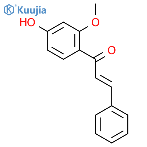 2'-methoxy-4'-hydroxychalcone structure