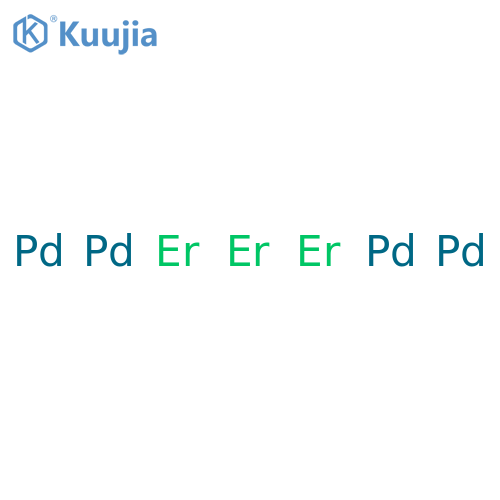 Erbium, compd. with palladium (3:4) structure
