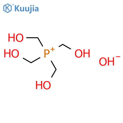 Phosphonium,tetrakis(hydroxymethyl)-, hydroxide (1:1) structure