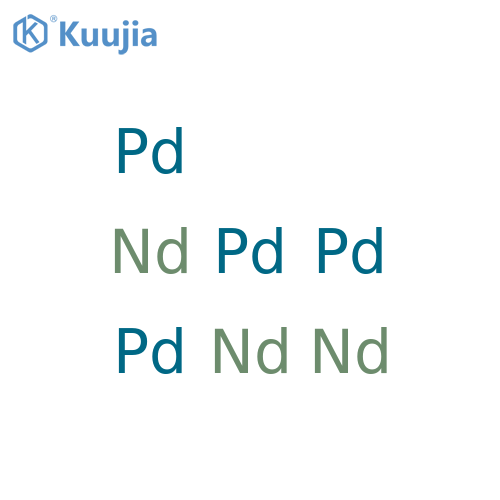 Neodymium, compd. with palladium (3:4) structure
