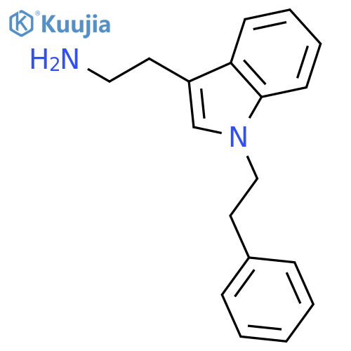 1H-Indole-3-ethanamine, 1-(2-phenylethyl)- structure