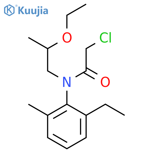 Acetamide, 2-chloro-N-(2-ethoxypropyl)-N-(2-ethyl-6-methylphenyl)- structure