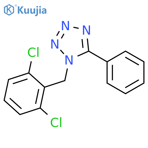 1H-Tetrazole, 1-[(2,6-dichlorophenyl)methyl]-5-phenyl- structure
