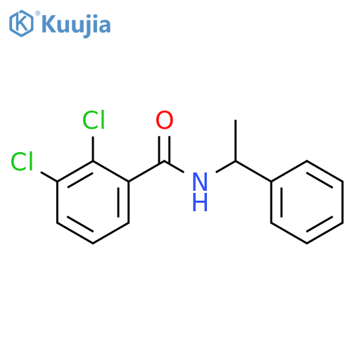 BENZAMIDE, 2,3-DICHLORO-N-(1-PHENYLETHYL)- structure