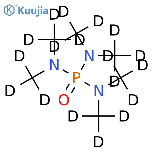 Phosphoric triamide,N,N,N',N',N'',N''-hexa(methyl-d3)- structure