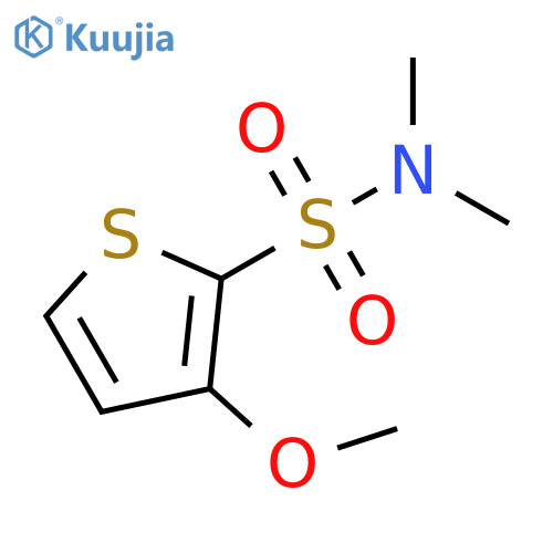 2-Thiophenesulfonamide, 3-methoxy-N,N-dimethyl- structure