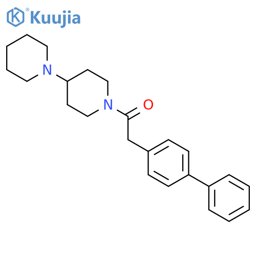 1,4'-BIPIPERIDINE, 1'-([1,1'-BIPHENYL]-4-YLACETYL)- structure