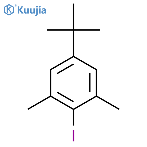 5-tert-Butyl-2-iodo-1,3-dimethylbenzene structure