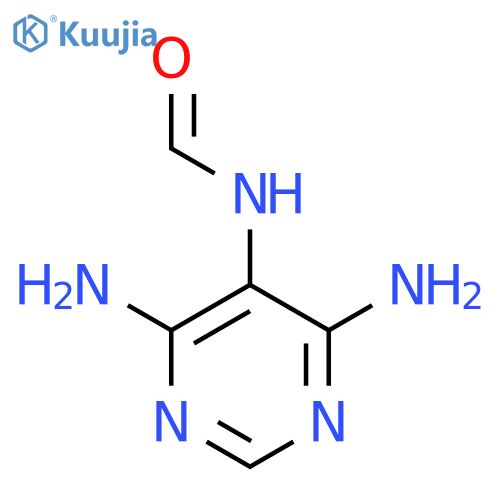 Formamide,N-(4,6-diamino-5-pyrimidinyl)- structure