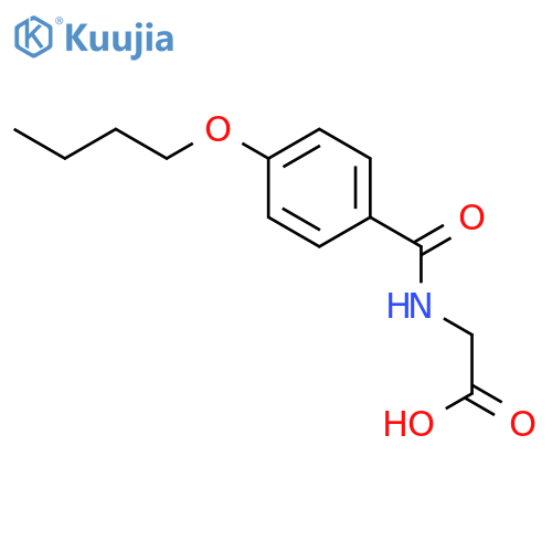 2-(4-Butoxyphenyl)formamidoacetic Acid structure