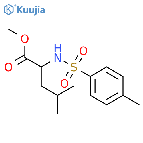 Methyl 4-Methyl-2-{(4-Methylphenyl)SulfonylAmino}Pentanoate structure
